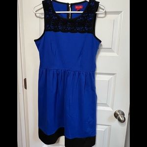 Blue and Black dress- Elle